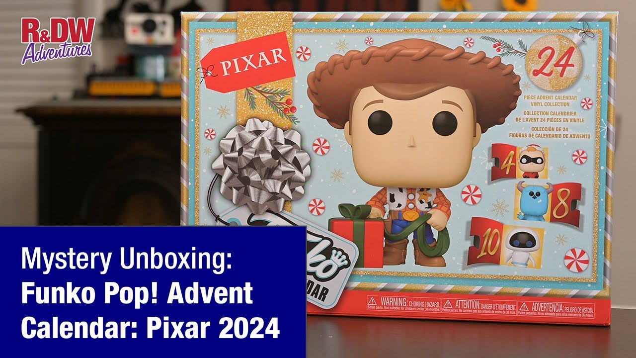 Mystery Unboxing: Funko Pop! Advent Calendar: Pixar 2024 - YouTube