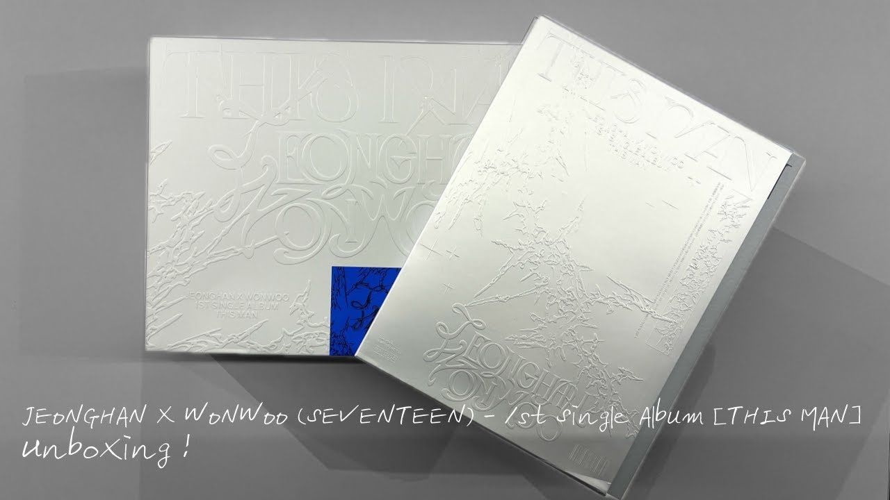 JEONGHAN X WONWOO (SEVENTEEN) - 1st Single Album [THIS MAN