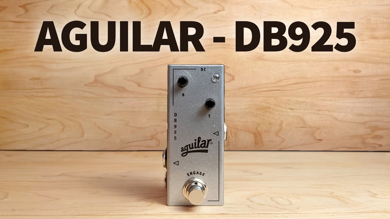 Aguilar - DB 925 Preamp - YouTube
