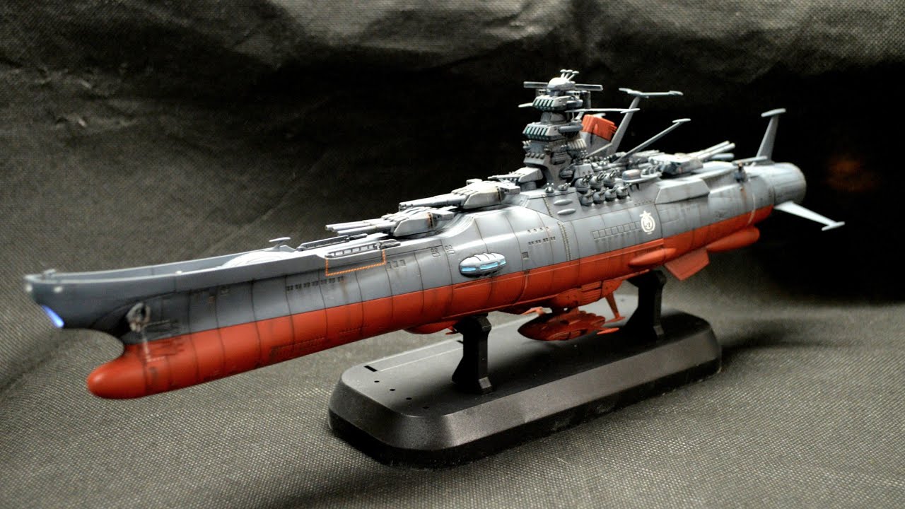 Space Battleship Yamato model - YouTube