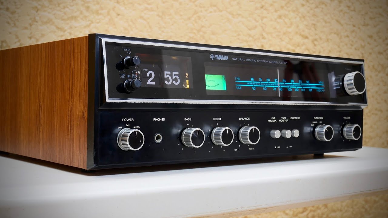 YAMAHA CS-50 ステレオレシーバー 50Hz YAMAHA CS-50 ステレオ