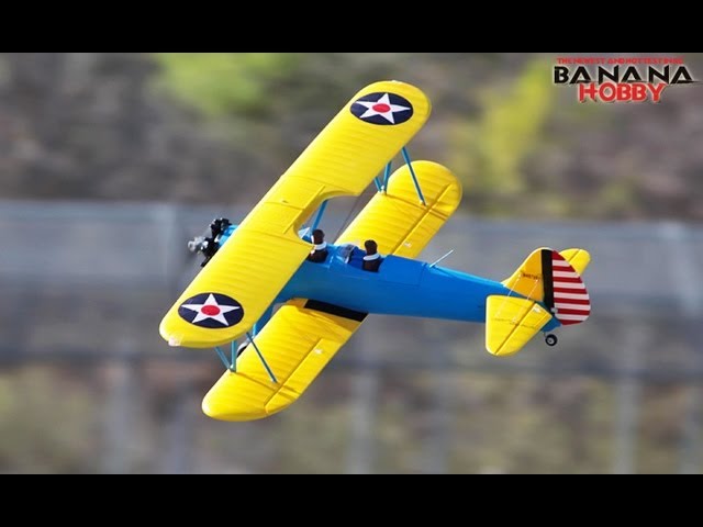 スーパーステアマン SUPER STEARMAN 40ラジコン飛行機