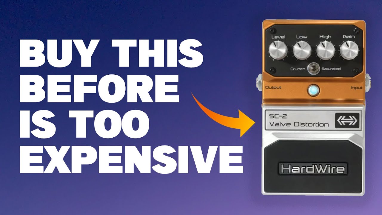 Digitech Hardwire Sc-2 Valve Distortion - YouTube