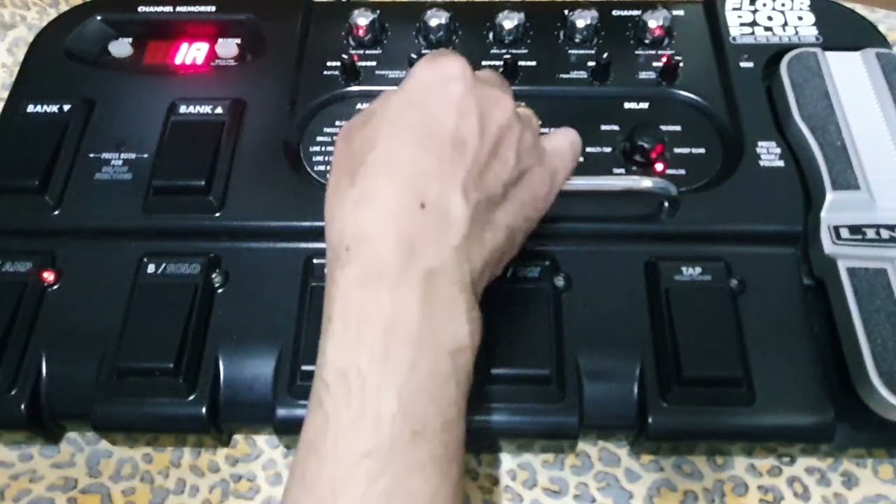 Line 6 Floor Pod Plus ギターエフェクター LINE6 FLOOR POD PLUS LINE