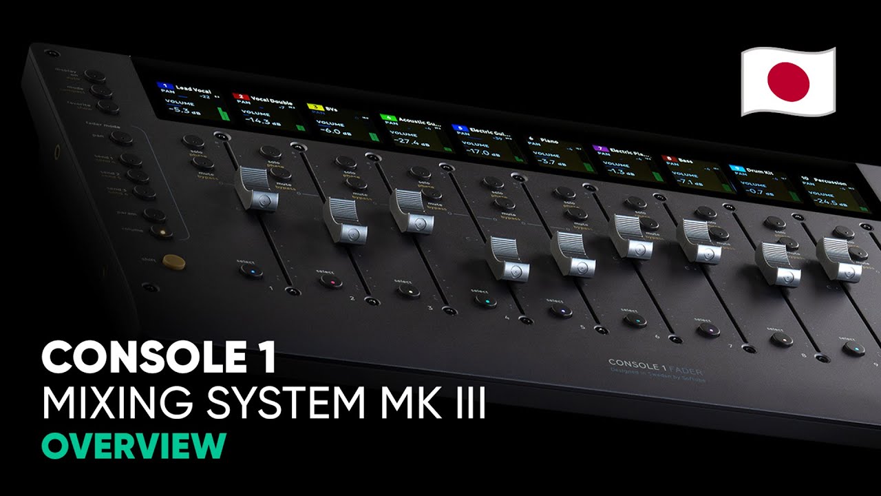 Console 1 Fader Mk III - Softube | Hookup, Inc.