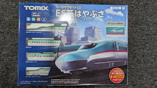 Tomix 90186 Basic set SD E5 series Hayabusa unboxing ベーシック
