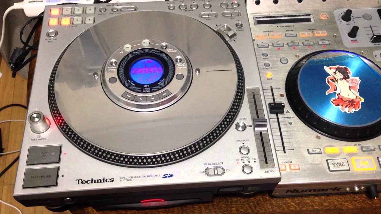 Technics SL-DZ1200 DJ CDJデジタルターンテーブル 02 Technics SL