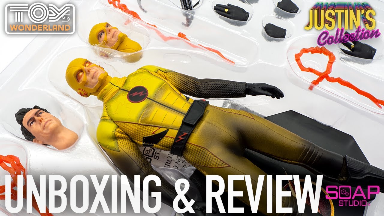 Reverse Flash CW Soap Studios 1/12 Scale Figure Unboxing & Review