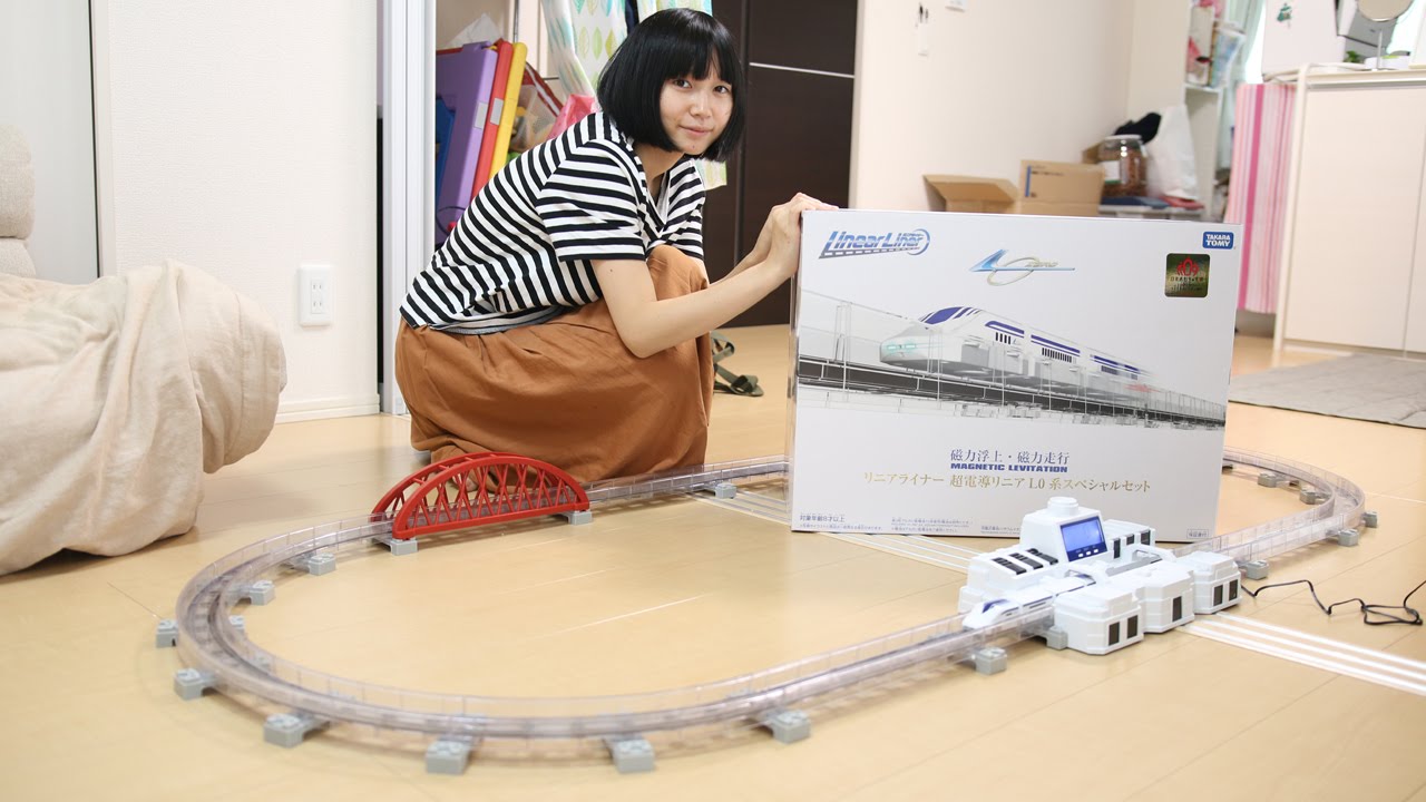 リニアライナー 超電導リニア L0系スペシャルセット - YouTube