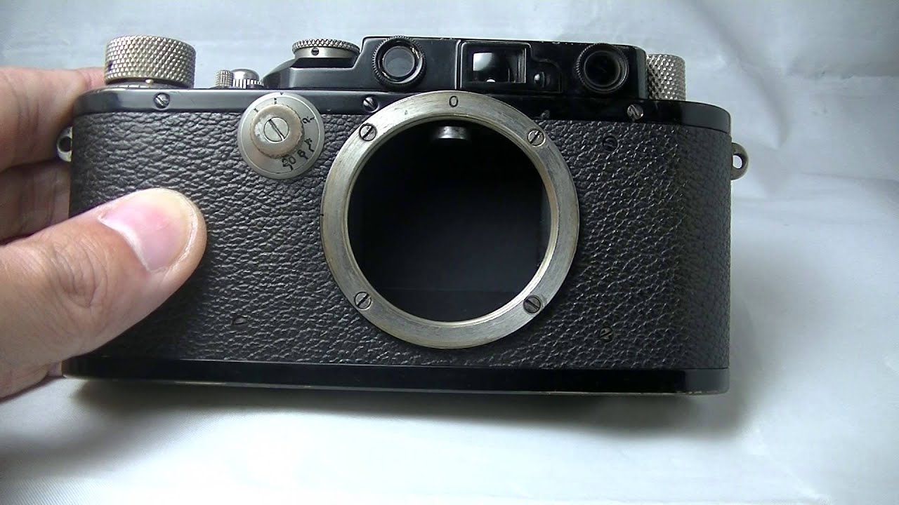 安心保障価格】バルナックライカDIII（D3)人気のブラックペイント