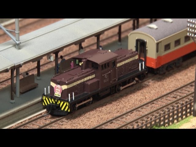Nゲージ・鉄道模型 ワールド工芸 DD352 津軽鉄道ストーブ列車 - YouTube
