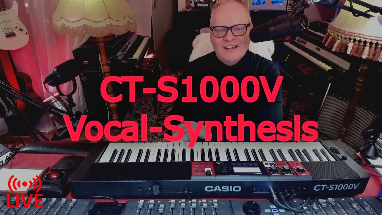 CASIO CT-S1000V Live Demo Performance | The Secrets of the Vocals