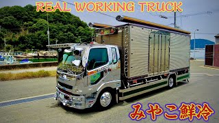 RealMold デコトラ トラック野郎 みやこ鮮冷 激レア 絶版 RealMold