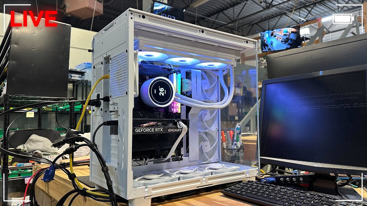 Customers Custom PC Build - RTX 4060 & Ryzen 7 9700x - YouTube