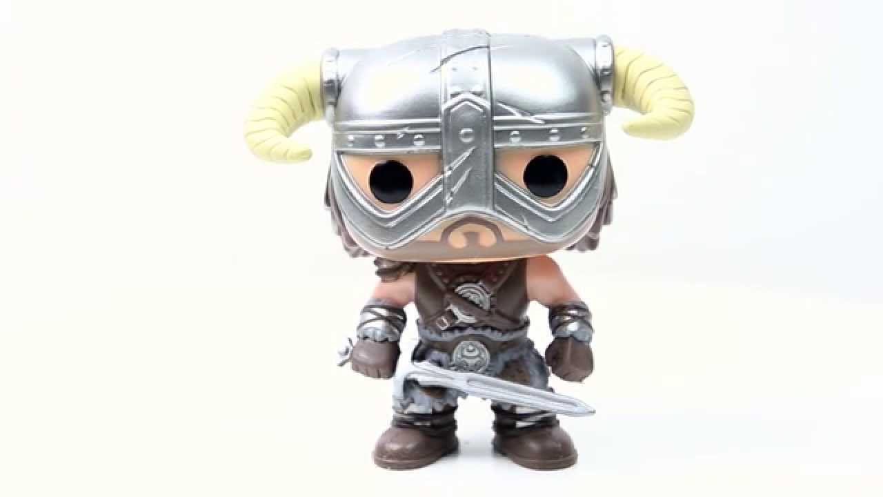 Funko Pop! The Elder Scrolls V: Skyrim Dovahkiin Review - YouTube
