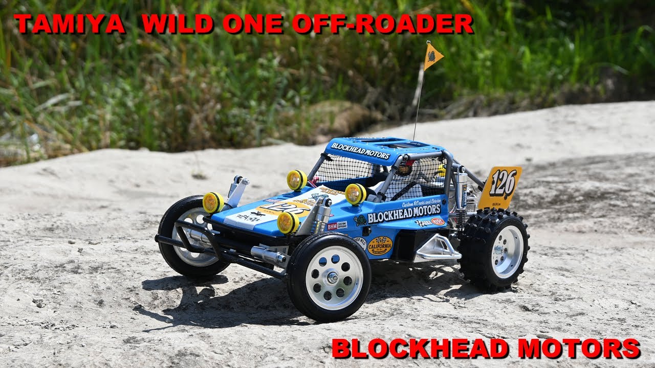 タミヤ ワイルドワンオフローダー BLOCKHEAD MOTORS 1/10RC ワイルド