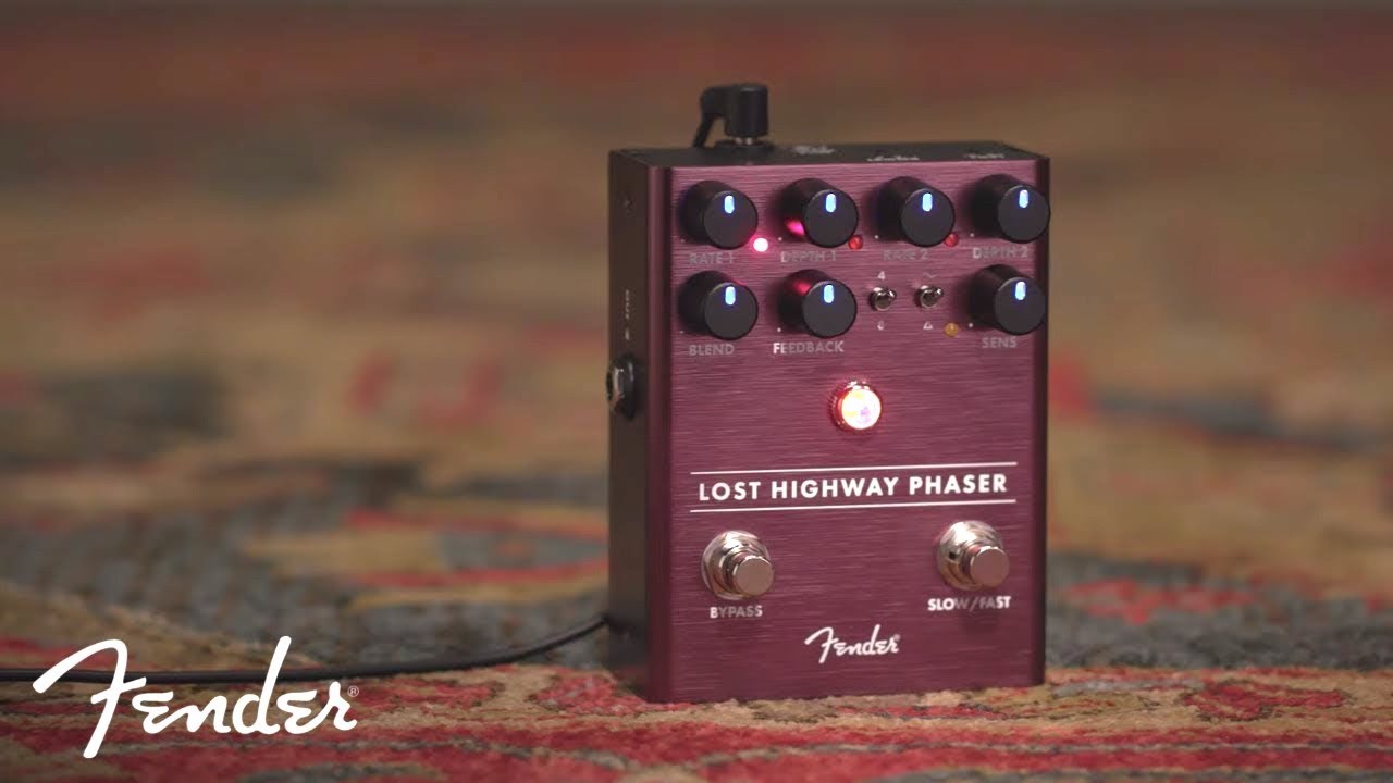 Lost Highway Phaser Demo | Effects Pedals | Fender - YouTube