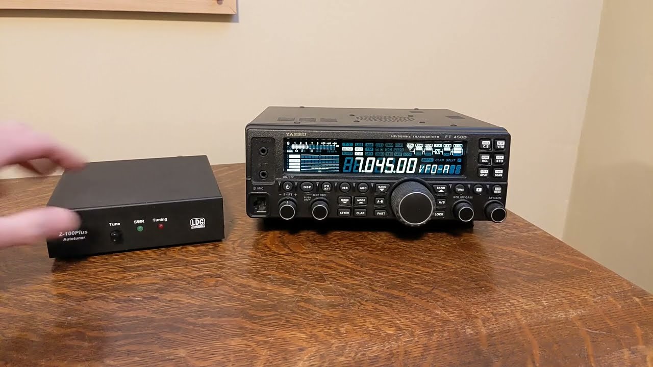 FT-450D HF～50MHzトランシーバー（100W）動作確認済み