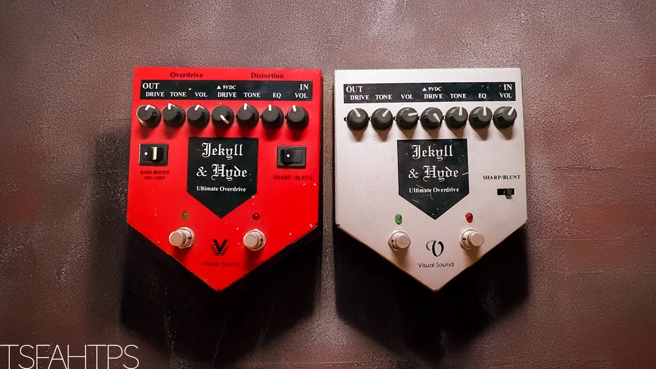 ギター Jekyll&Hyde. Overdrive-Distortion Visual Sound Jekyll and