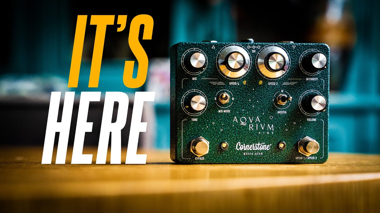 Cornerstone AQUARIUM Univibeギターエフェクター Cornerstone