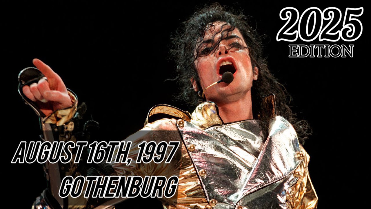 Michael Jackson - HIStory Tour Live in Gothenburg (August 16, 1997