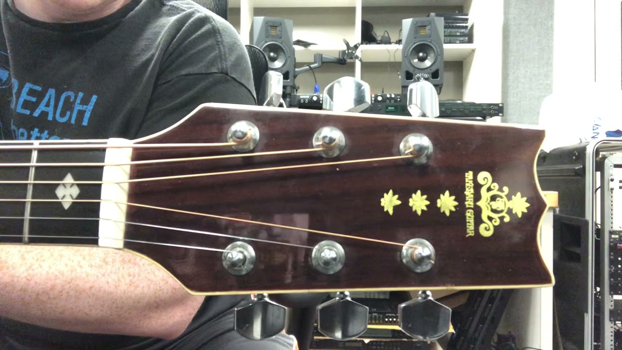 希少 TAKEHARU GUITAR WT-250 1976年製【整備品】 希少 TAKEHARU