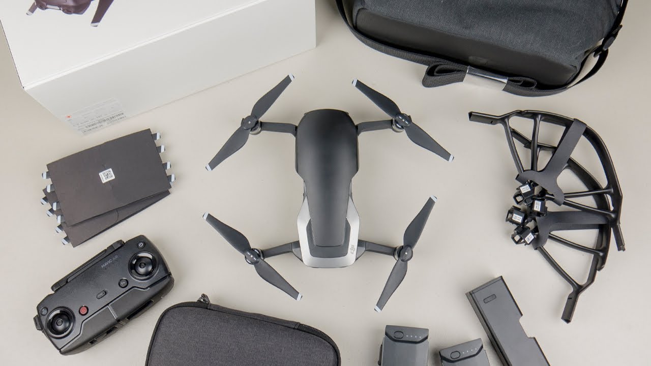 DJI Mavic Air Fly More Combo Unboxing - YouTube