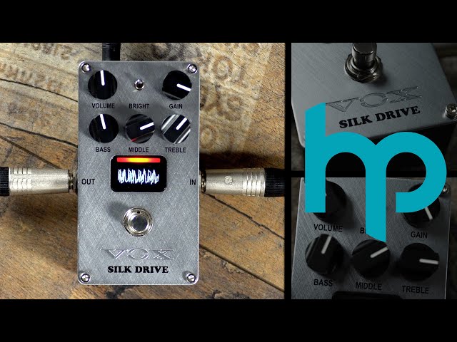 VOX Valvenergy Silk Drive effektpedál - YouTube