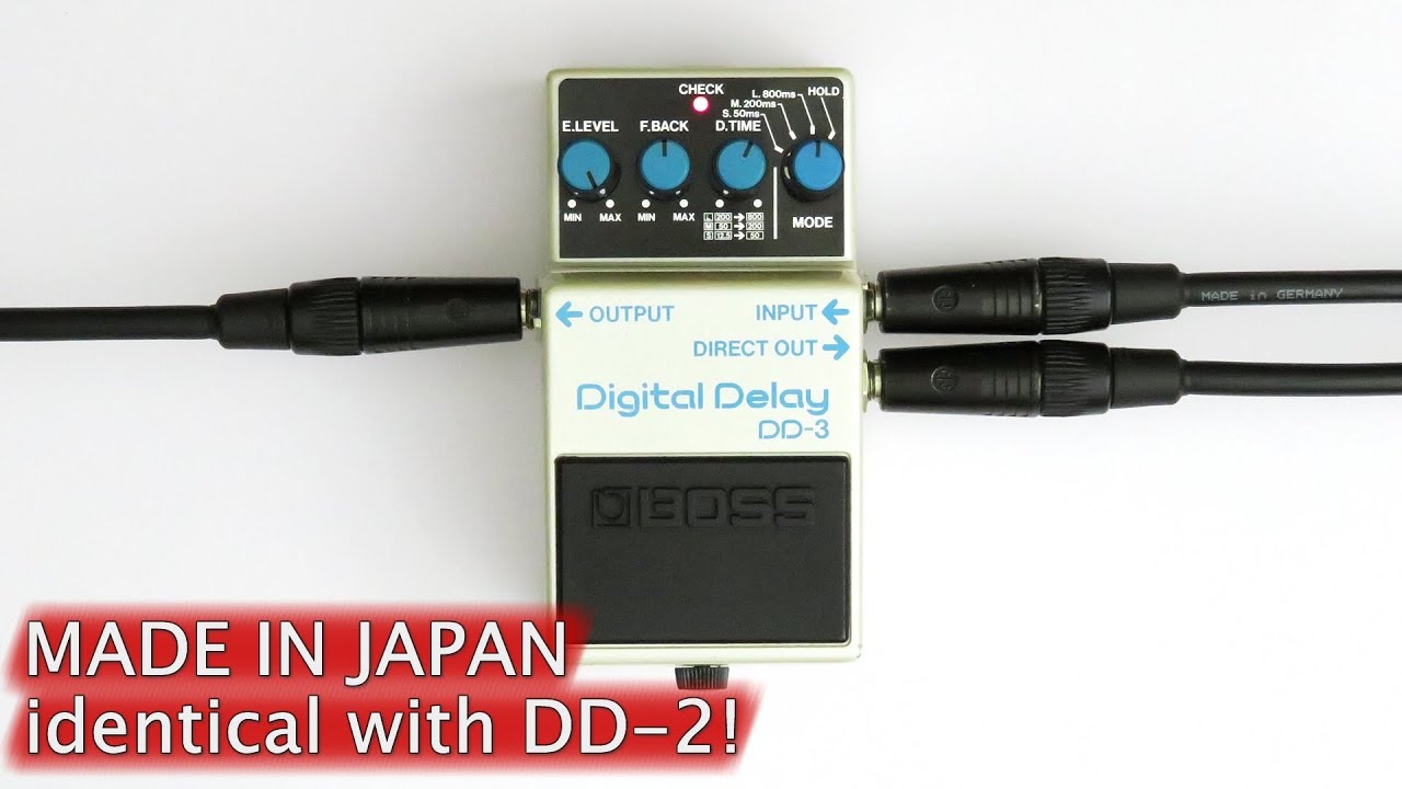 BOSS DD-3 日本製 Japan Digital Delay DD3 Boss Digital Delay DD-3
