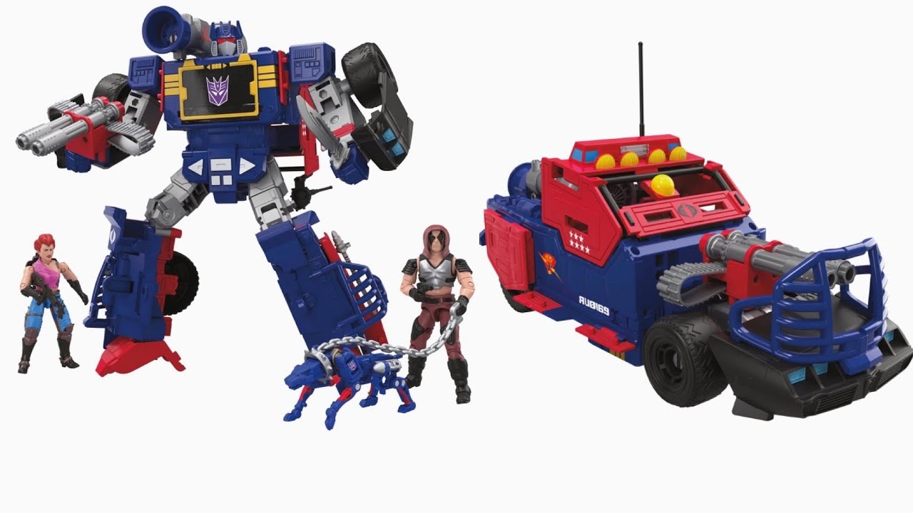 New Transformers X GI Joe Collaborative Thunder Machine Soundwave