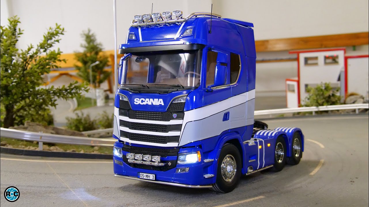 タミヤ スカニア 770S用MFC対応LED シミュレーションヘッドライト For