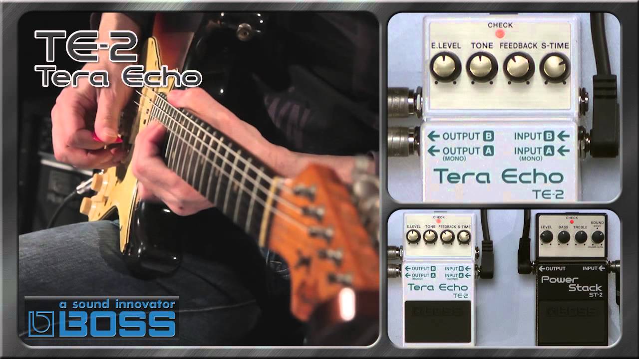 BOSS Tera Echo TE-2 ギターエフェクター 音出し確認済 BOSS TE-2