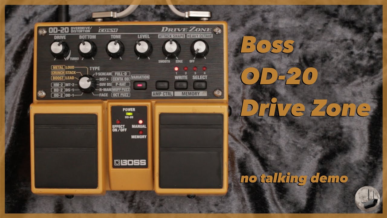 OD-20 Drive Zone [Overview] - YouTube
