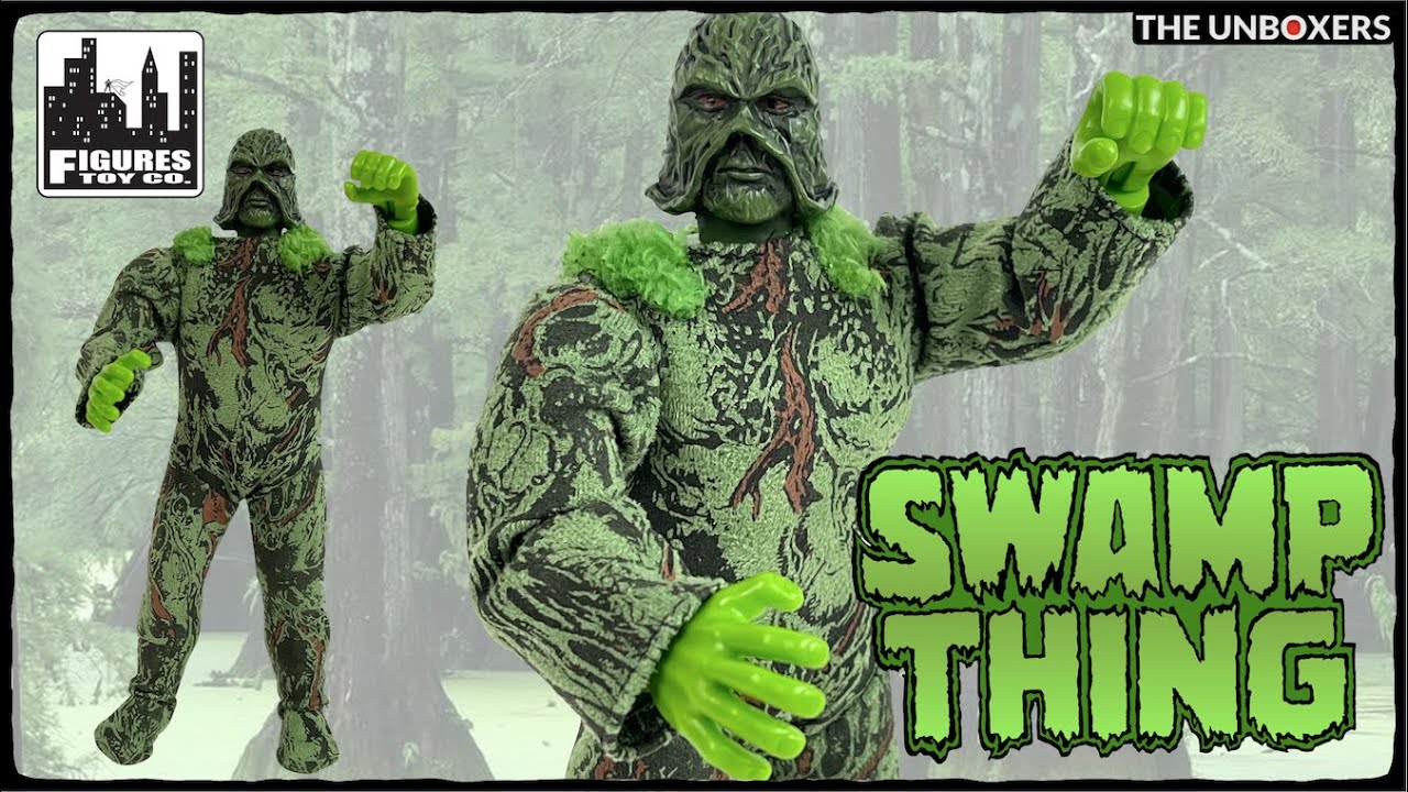 DC Comics SWAMP THING 8 inch retro Action Figure by Figures Toy Co