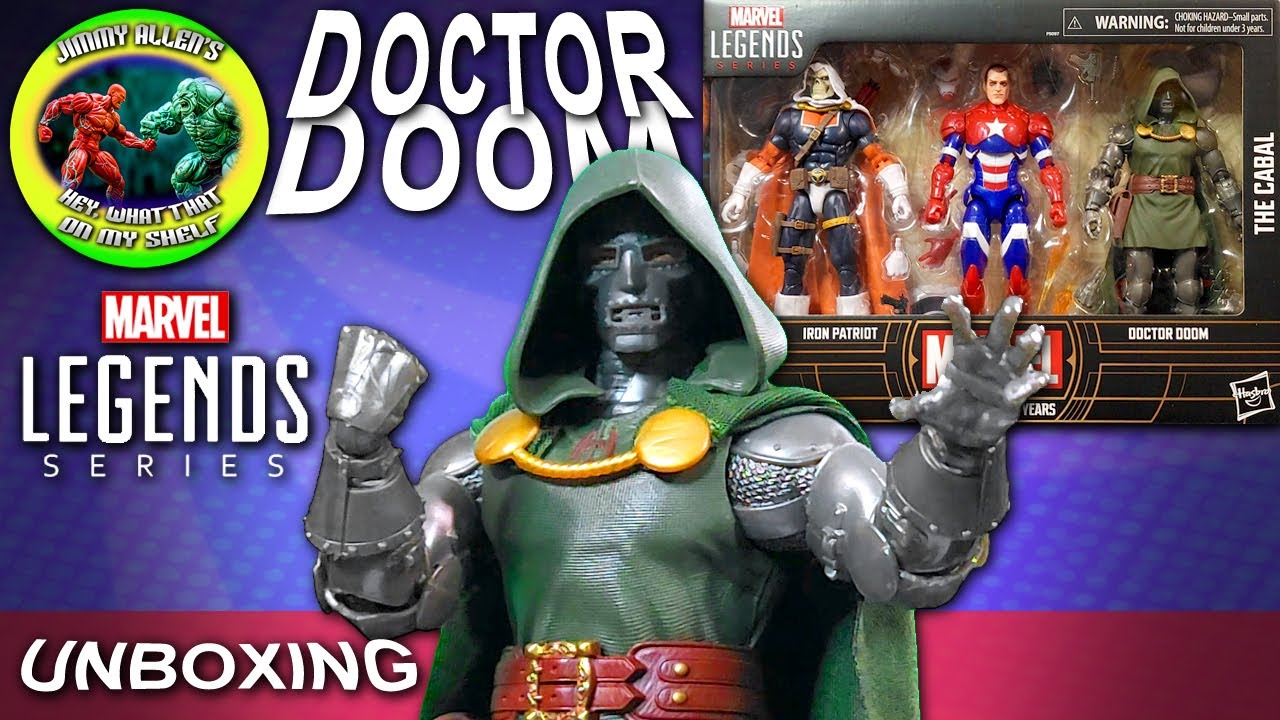 DOCTOR DOOM (THE CABAL) - Marvel Legends - UNBOXING - Hasbro - 3