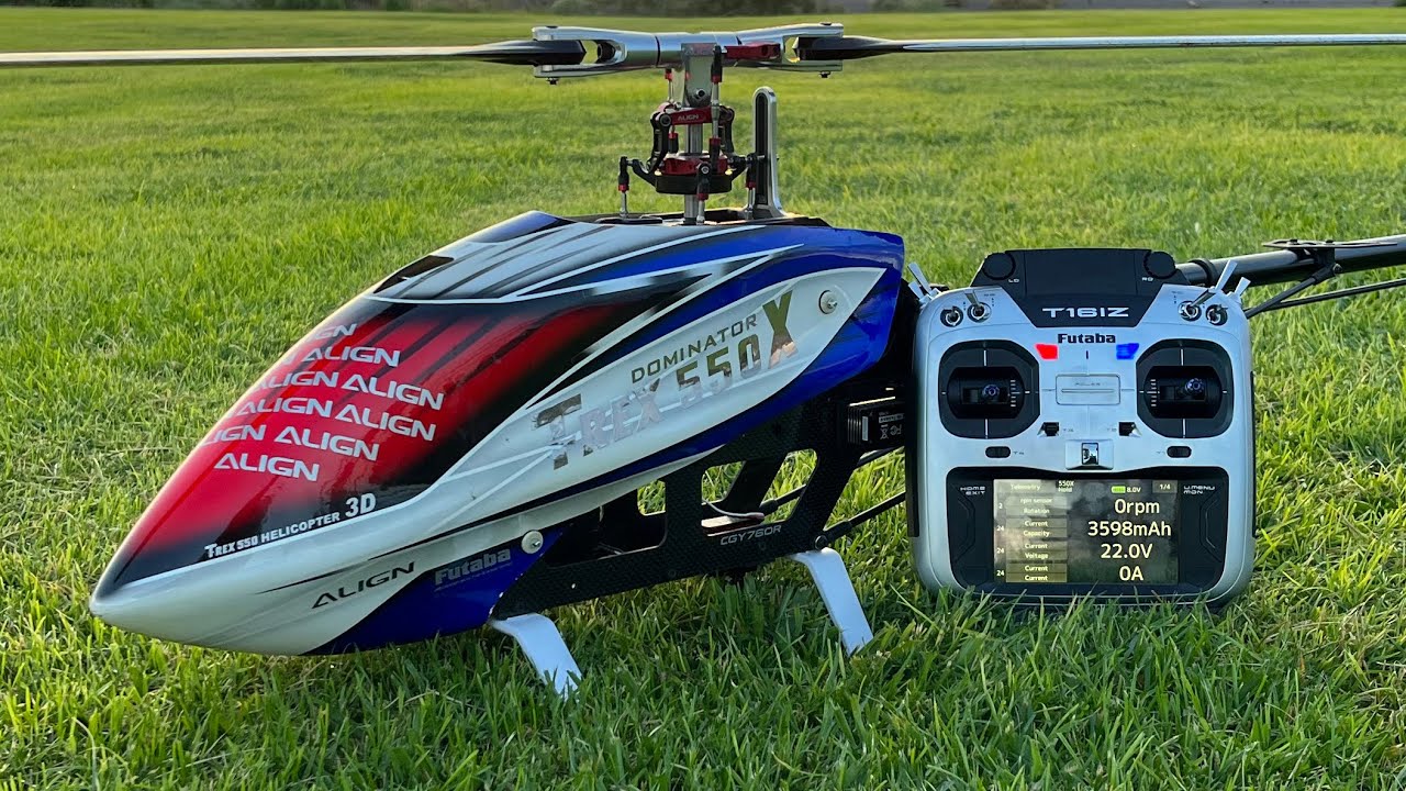 Alan Szabo Jr. ALIGN Trex 550X 9/15/2023 - YouTube