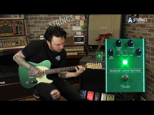 First Look: Fender Marine Layer Reverb Pedal - YouTube