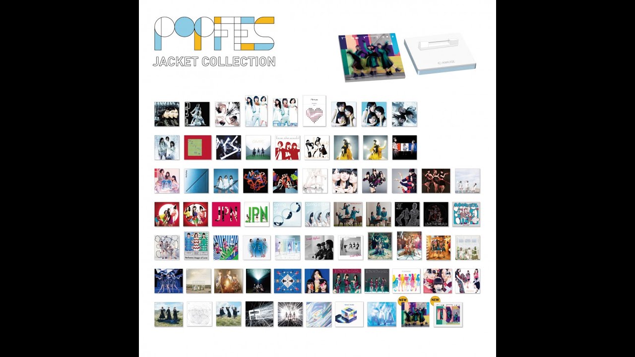 Perfume Jacket Collection (ジャケットコレクション) Unboxing - YouTube