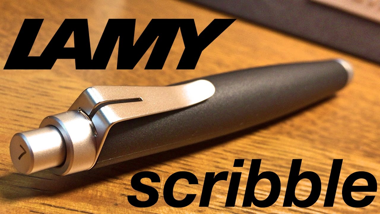 LAMY scribble / ラミー スクリブル 開封！ シャーペン(0.7mm)【文房具