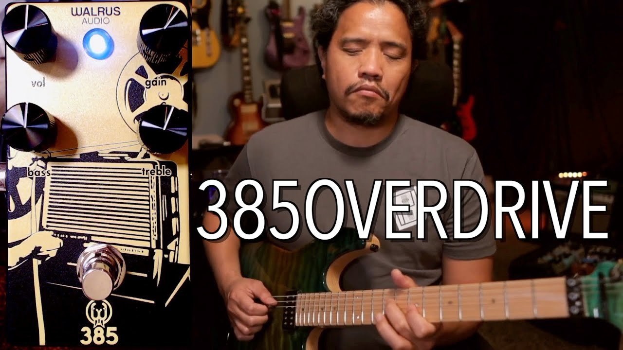 The Most Dynamic Overdrive! Walrus Audio 385 Guitar Pedal Demo