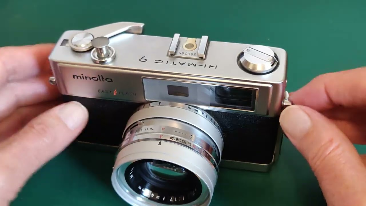 Minolta Hi-Matic 9 - the best Hi-Matic. - YouTube