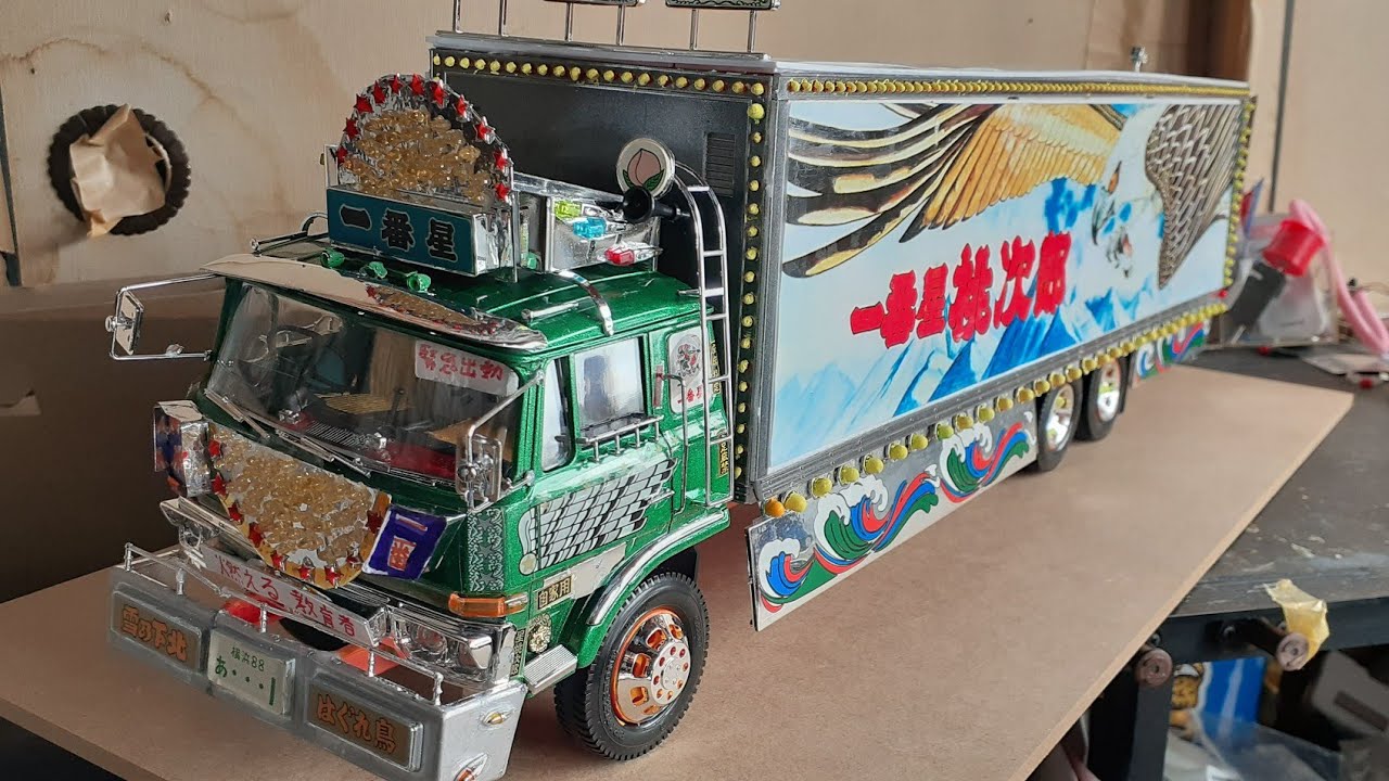 バンダイ 突撃一番星 トラック野郎 プラモデル プラモデルトラック野郎