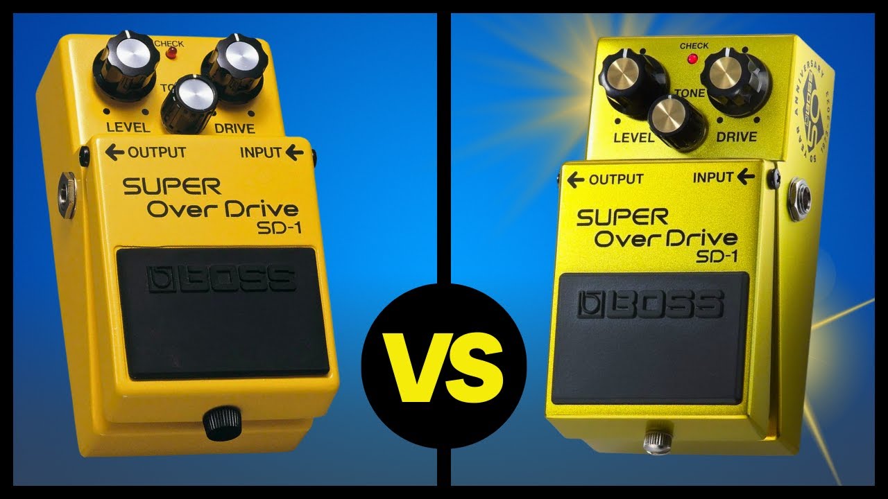 BOSS SUPER OverDrive SD-1 50周年記念カラー BOSS SUPER OverDrive SD