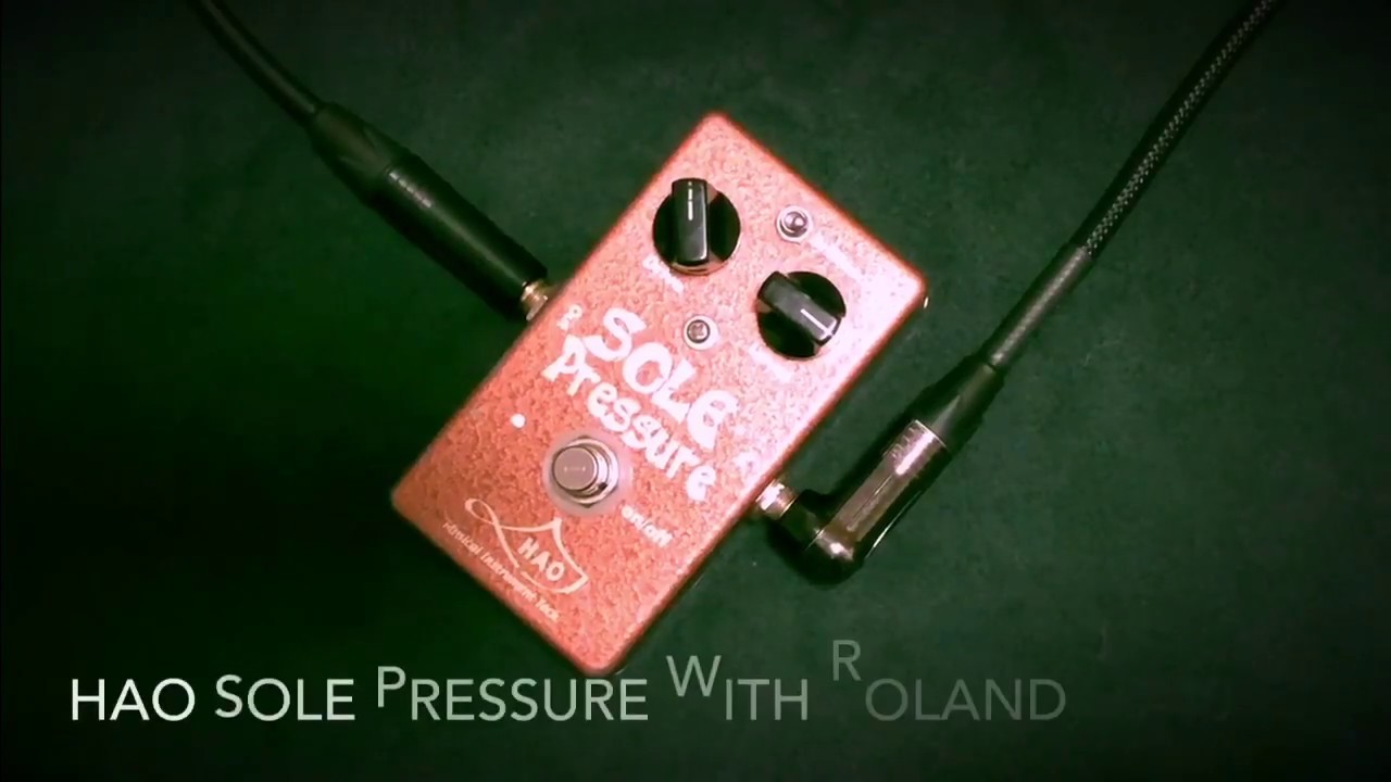 HAO SOLE Pressure 初期型オーバードライブエフェクター HAO SOLE