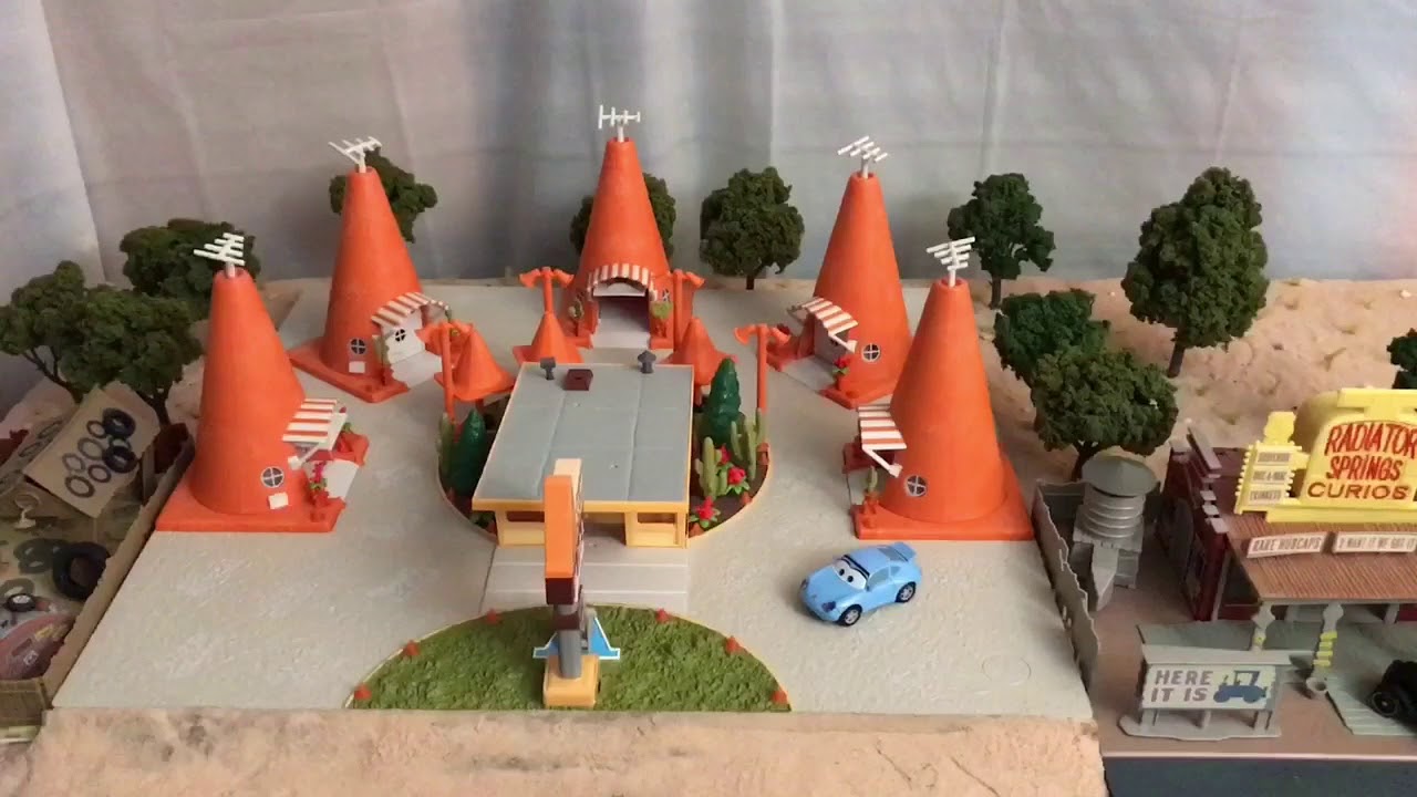 UPDATED! Radiator Springs with the New Sally Cozy Cone Motel