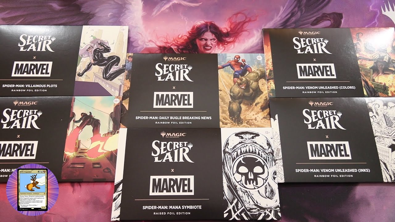 マジック：ザ・ギャザリング Secret Lair Spider-Man The Foil Bundle