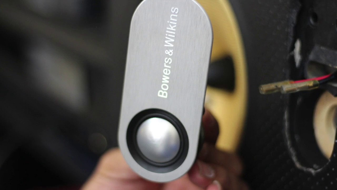 B&W 685 Tweeter replacement - YouTube