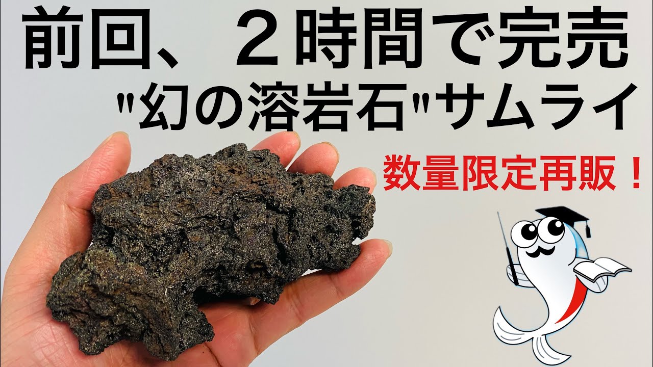 完売必死】幻の溶岩石