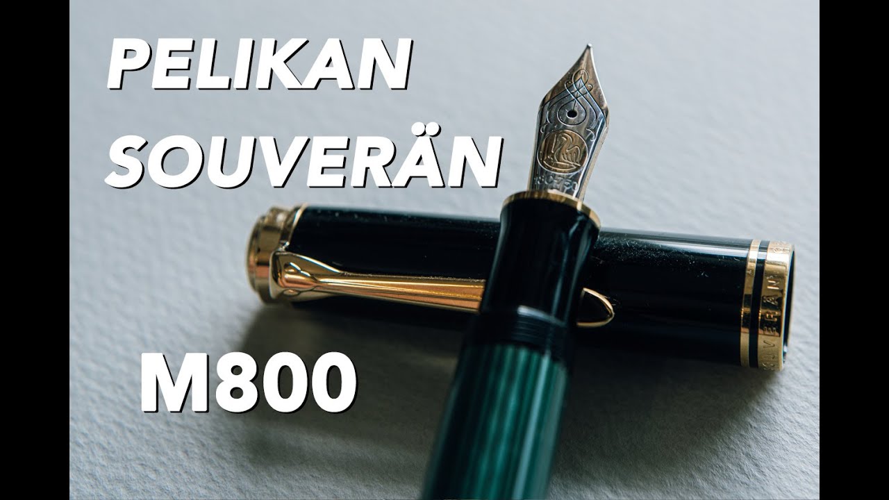 Pelikan SOUVERÄN M800 / ペリカンの万年筆 スーベレーンM800緑縞の