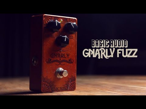 Basic Audio GNARLY FUZZ guitar pedal demo with Kingbee